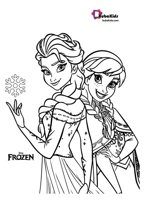 coloring elsa anna|free printable elsa coloring page.